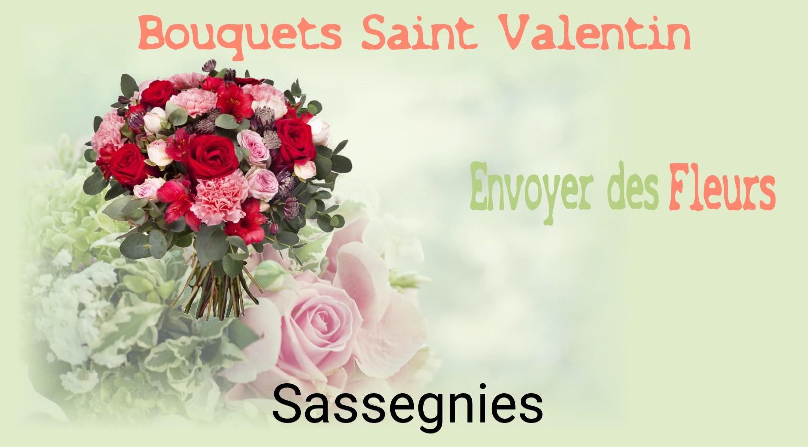 Roses de Saint-Valentin livrées à Sassegnies